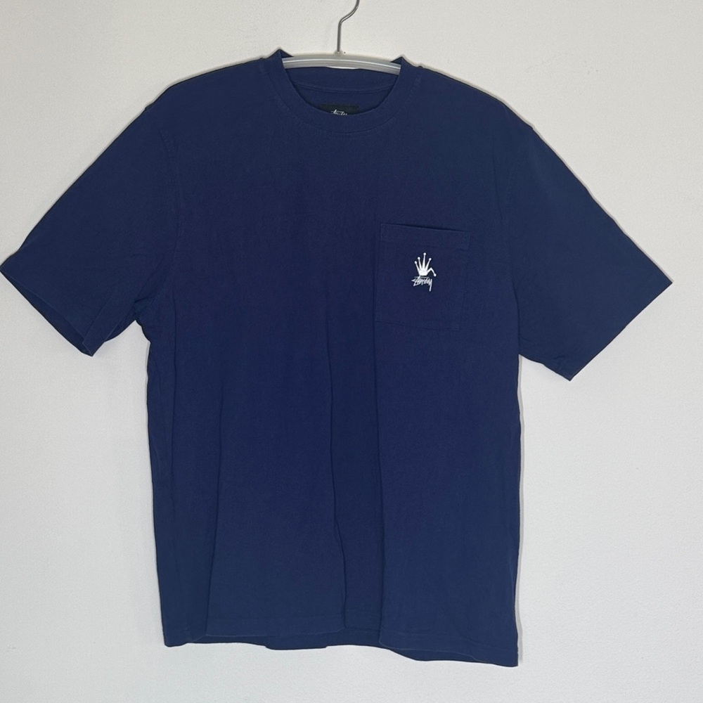 Stussy Dark Blue Short Sleeve Tee
